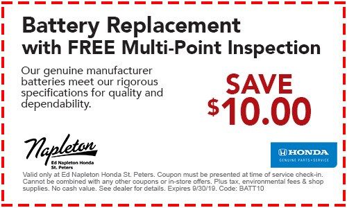 Support Promotions Ed Napleton Honda photo regarding Honda Oil Change Printable Coupon called Company Bargains Ed Napleton Honda